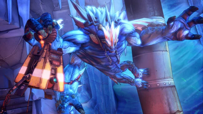 Captura de tela do jogo Borderlands