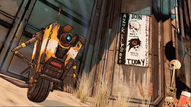 Captura de tela do Borderlands para PC
