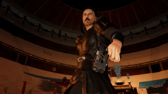 Captura de pantalla del juego Celebrity Kombat