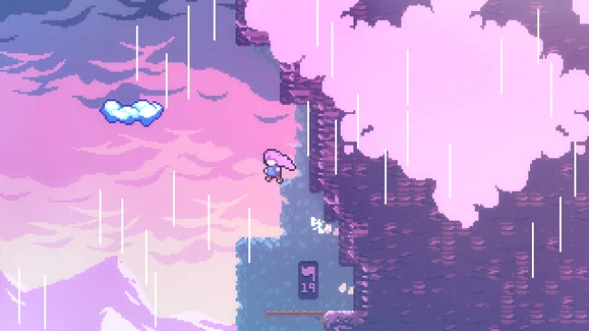 Captura de pantalla del juego Celeste