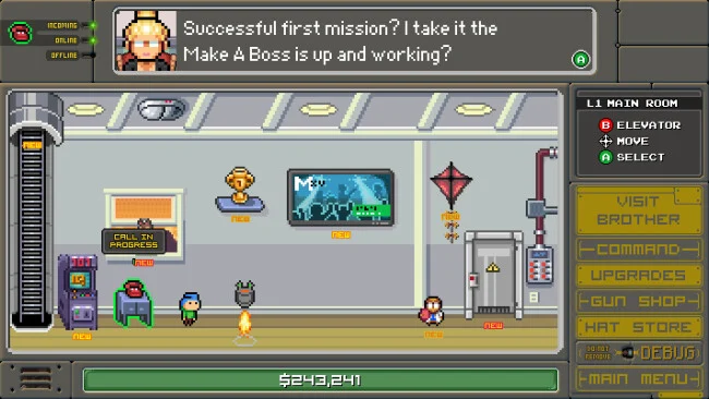 Captura de tela do jogo Boss