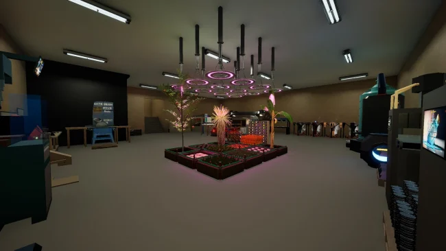 Captura de pantalla del juego del Simulador de estación central