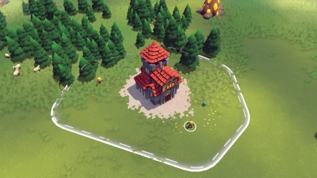 Capture d'écran du PC ébloui