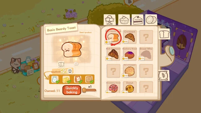 Captura de tela do jogo Box Bakery