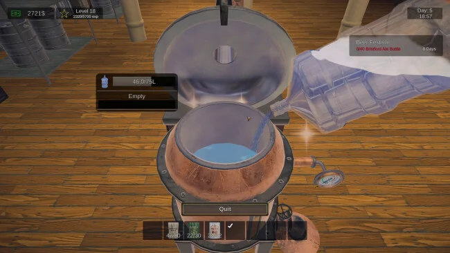 Capture d'écran pour PC de Beer Brewing Simulator
