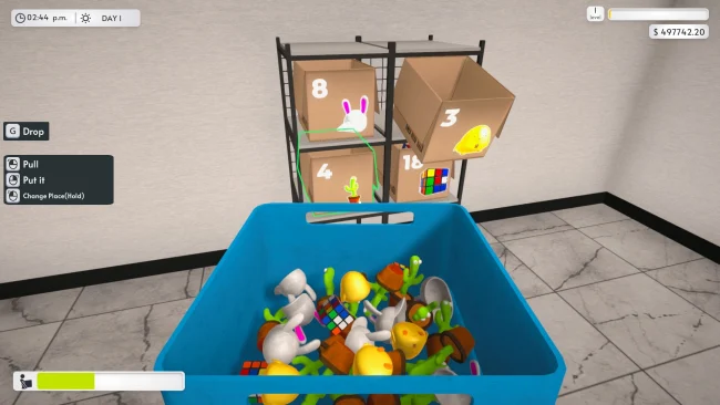 Beff Jezos simülatör oyununun ekran görüntüsü