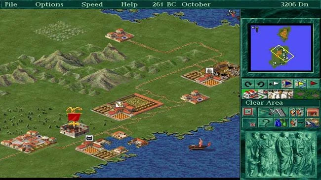 Caesar II game screenshot