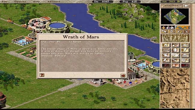 Screenshot of Caesar III game