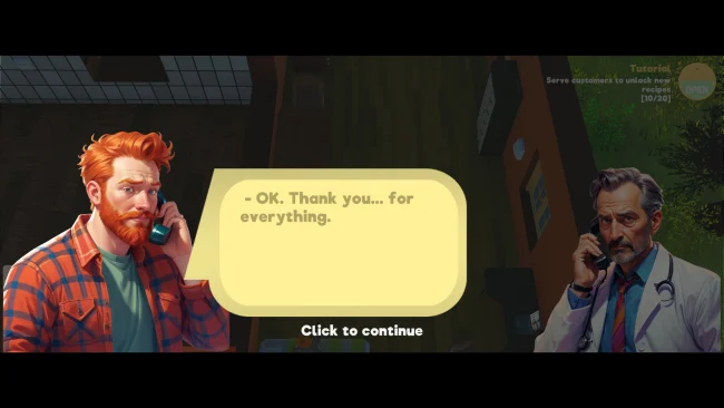 Screenshot of Café Keeper for PC