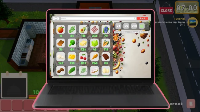 Screenshot of Café Keeper game