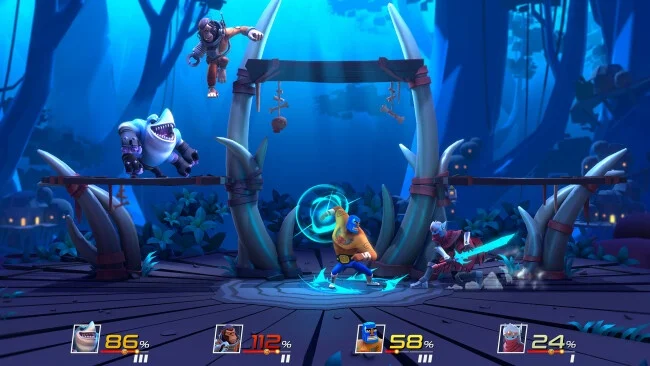 Captura de tela do jogo Brawlout