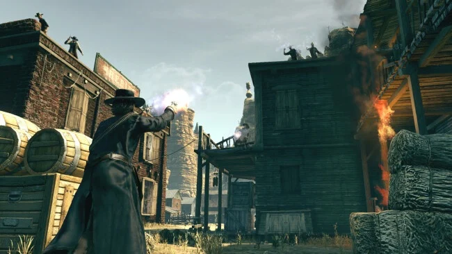 Screenshot of Call of Juarez: Bound in Blood for PC