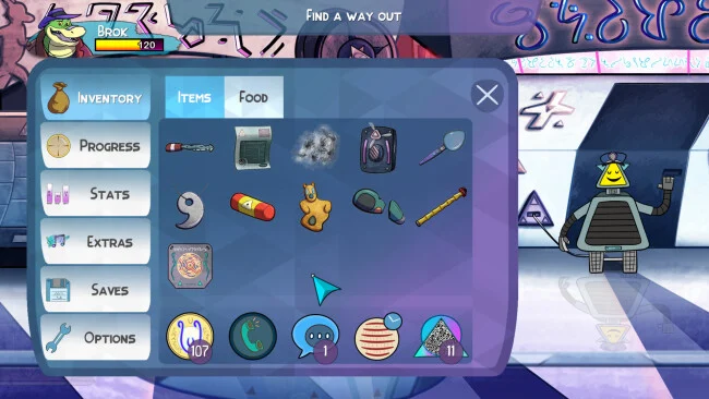 BROK a captura de tela do jogo Investigator