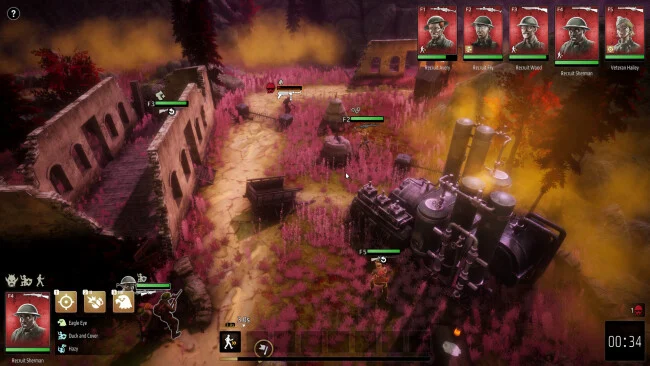 Captura de tela do PC de linhas tracejadas