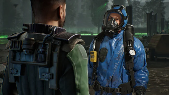 Chernobylite: Captura de pantalla del juego de la zona de exclusión