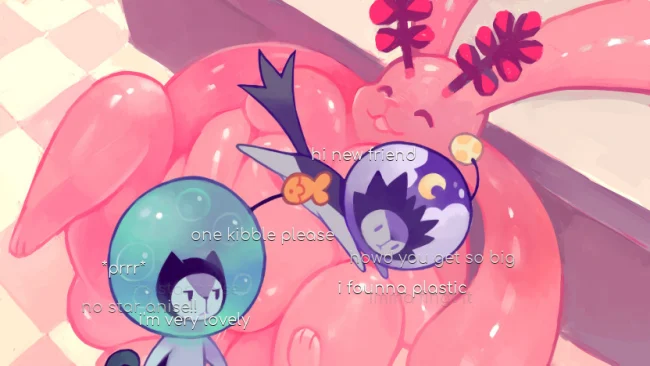 Captura de pantalla de PC de besos de cereza