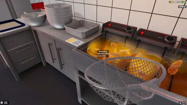 Captura de pantalla del juego Chicken Fries