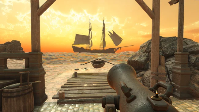 PC screenshot with cannon jump