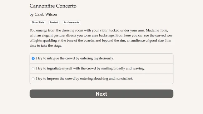 Screenshot of Cannonfire Concerto for PC