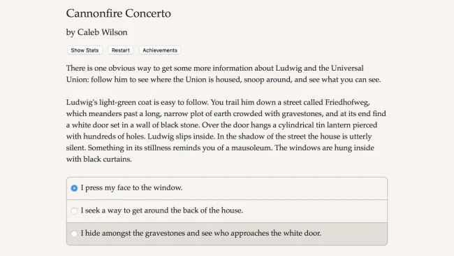 Cannonfire Concerto game screenshot