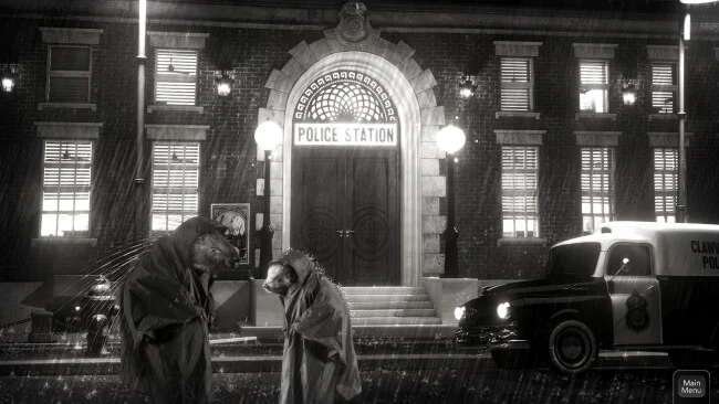 Captura de pantalla del juego Chicken Police