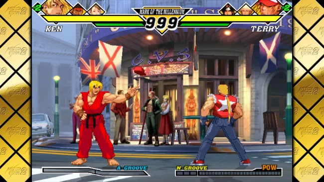 Capcom Fighting Collection Game Screenshot
