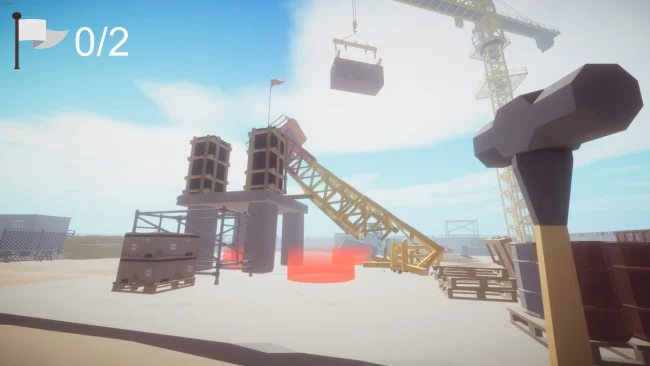 Captura de tela do PC da destruição do edifício