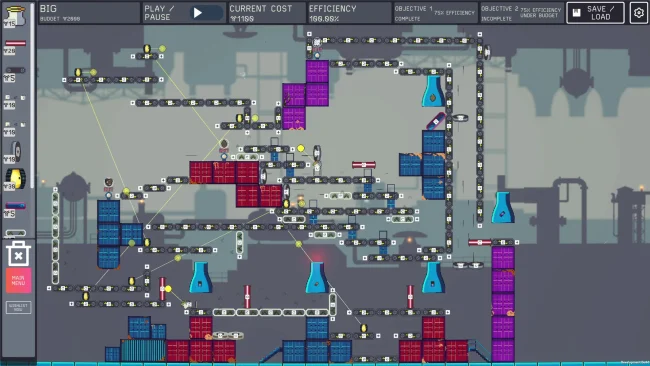 Captain Contraption's Chocolate Factory game screenshot