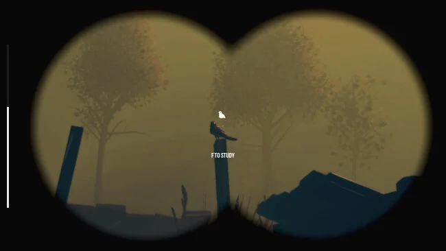 Kuş gözlemciliği oyununun ekran görüntüsü