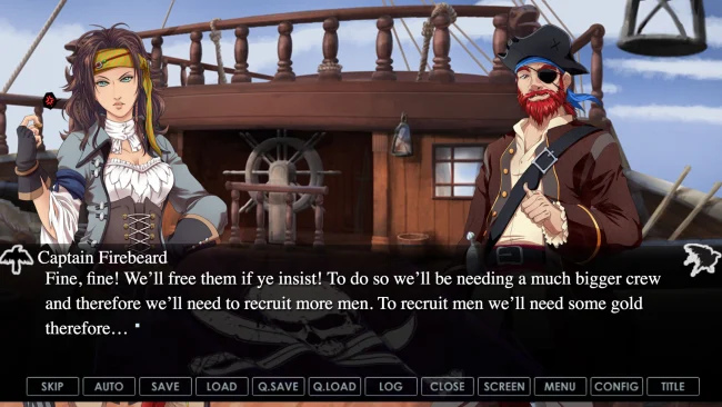 Captain Firebeard and Ravens Bay game screenshot