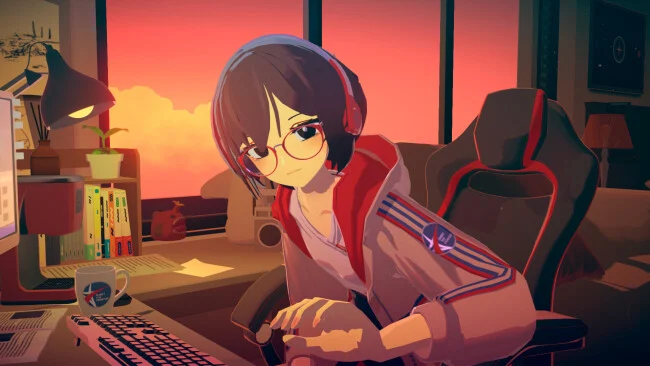 Relájate contigo: Captura de pantalla de Lo-Fi Story para PC