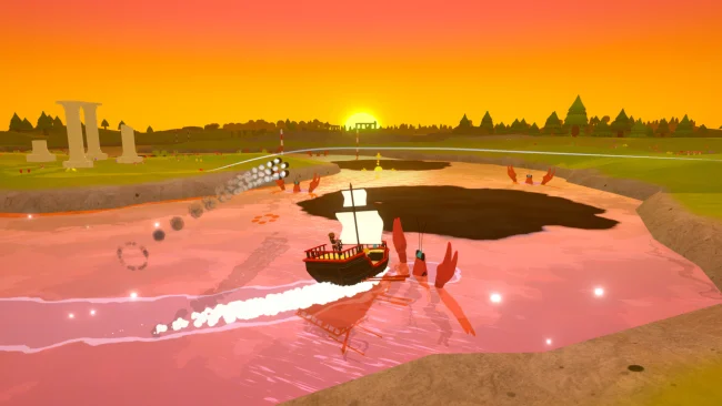 Screenshot of the game Captains of Wacky Waters
