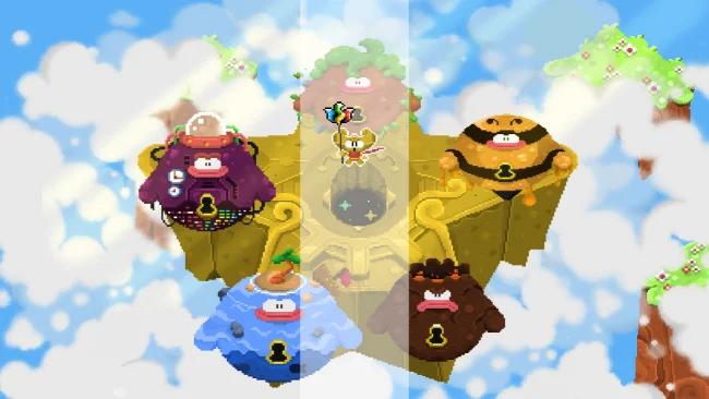 Captura de tela do jogo Bumballon