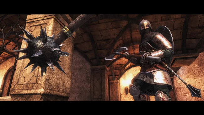 Captura de pantalla del juego Chivalry: Medieval Warfare