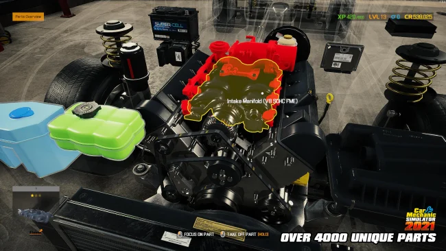 Car Mechanic Simulator Game Screenshot
