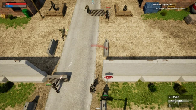 Capture d'écran du PC de la Brigade de la liste noire