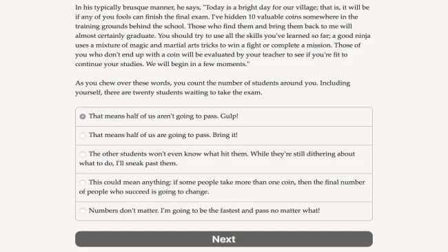 Eligiendo Ninja PC Captura de pantalla