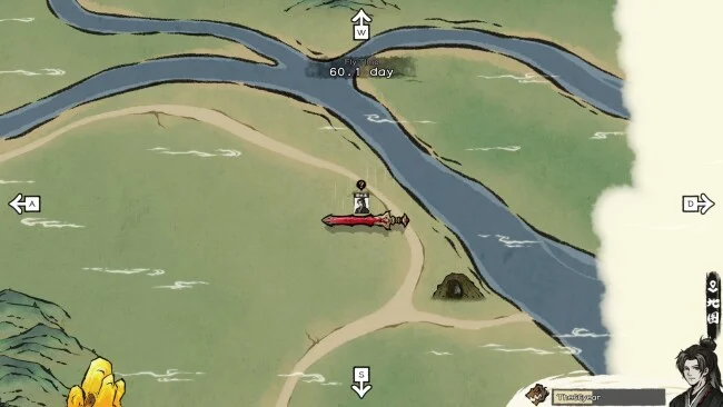 Screenshot of the card farming game