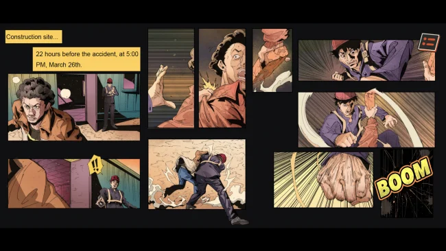 Screenshot of Card Detective game