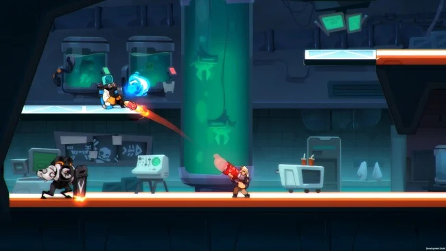 Blast Brigade vs. Capture d'écran du jeu La Légion maléfique du Dr Cread