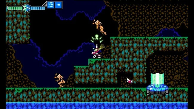 Capture d'écran du jeu Blaster Master Zero