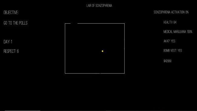 Capture d'écran d'un PC pour aveugles et schizophrènes