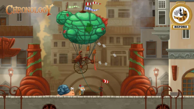 Captura de pantalla de la línea de tiempo para PC