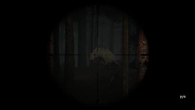 Captura de pantalla del juego Chupacabras Hunt