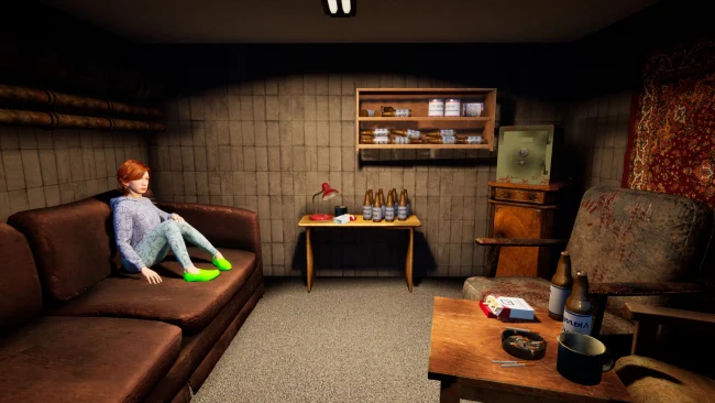 Captura de pantalla del juego del simulador de Chushpan