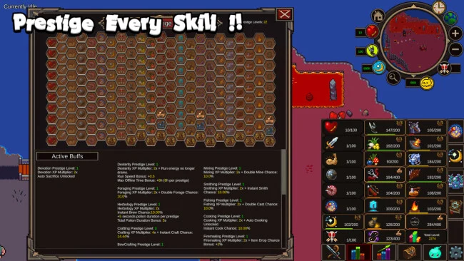 Capture d'écran du jeu inactif Bloobs Adventure