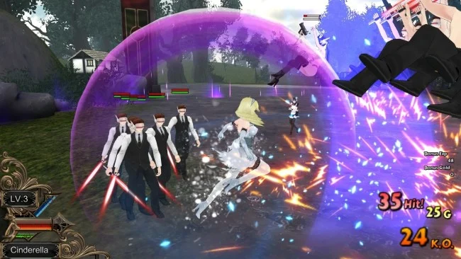 Captura de pantalla del juego Cinderella Escape Revenge