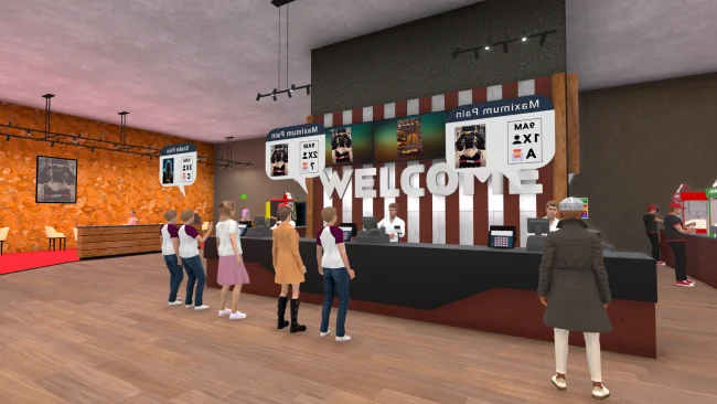 Captura de pantalla del juego Cinema Simulator