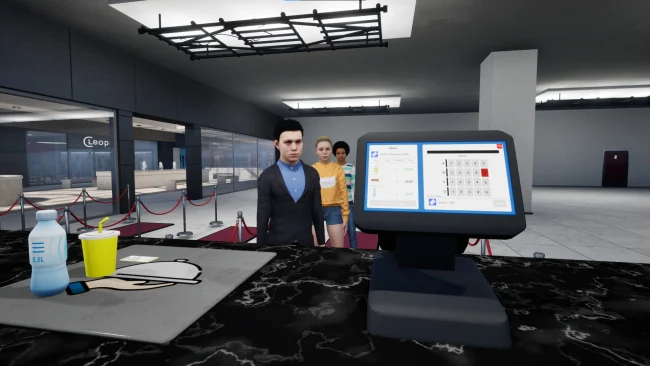 Captura de pantalla del simulador de cine Cinemaster