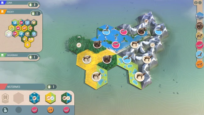 Cascadia game screenshot